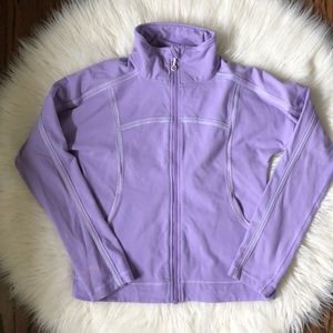 lululemon athletica light purple jacket